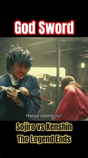 God Sword Kenshin | Final Batle Scene Recap | Rurouni Kenshin:The Legend Ends #shorts