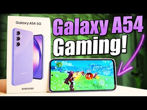 Samsung Galaxy A54 5G Gaming Review!