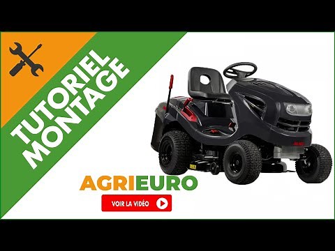 Tracteur tondeuse AL-KO : tutoriel de montage par nos techniciens