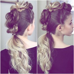 655K views · 4.9K reactions | Twist Mohawk Braid! | Sweethearts Hair | Facebook