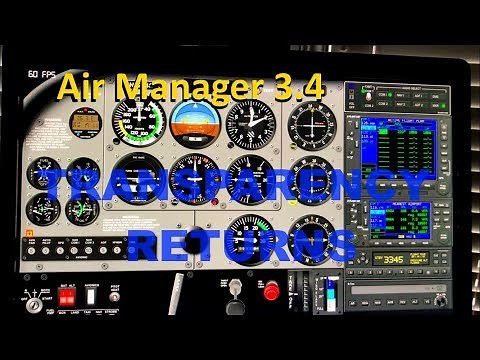 Transparency Returns to Air Manager