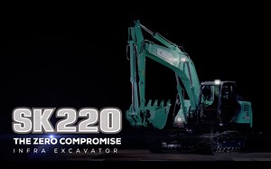 Please visit https://bit.ly/3i7kZxQ -- As India is looking to increase infrastructure development during these testing times, 20 to 22-Tonne Excavators for Infrastructure applications are a crucial cog in building various infrastructure across the country. At this juncture, Kobelco is proud to launch our new model that we have carved out in the High-End 20 to 22-Tonne Infra Excavator segment. Kobelco SK220 - The Zero Compromise Infra Excavator. | Kobelco Construction Equipment India Private Limi