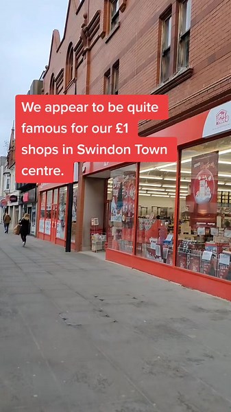 Swindon famous for £1 shops?!? #Swindon #SwindonTown #We_Are_Swindon #PositiveSwindon