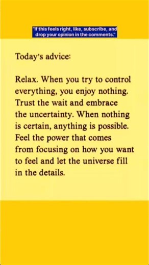 Let Go & Trust the Process | Today s Life Advice #line #love #speech #lovestory