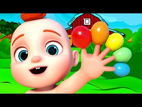 🌈 The Colour Family Song | The Colour Finger Song | Fun With Colour #fingerfamily