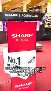 SHARP Technology Showcase is here at Best Denki Vivocity atrium roadshow from 28 Oct ~ 3 Nov, 11am - 9pm. See you there 🌟 #SHARPSG | Sharp Singapore