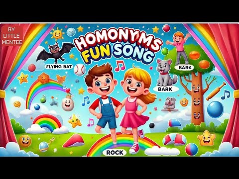 Homonyms Fun Song For Kids! | LittleMentee