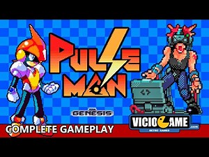 🎮 Pulseman (Mega Drive) Complete Gameplay