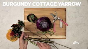 DIY these gorgeous fall centerpieces with produce from the grocery store. 💐 http://hg.tv/5tk3l | HGTV