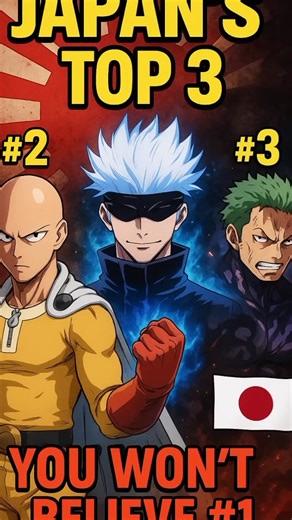 219 reactions · 6 comments | Japan ne chune apne top 3 sabse powerful anime characters! Kya aapke favourite ka naam list mein hai? Dekho aur comment karo kaun sabse deserving hai! #anime #goku #gojo #saitama #japanranking | Vinod Soda | Facebook