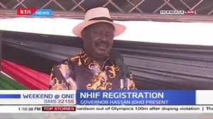Raila Odinga: In the BBI process, we take access to quality affordable health care as a matter of shared prosperity | KTN News Kenya