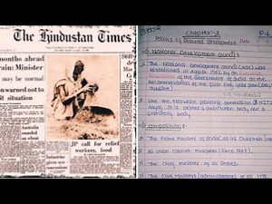 Class 12 Political Science Notes Chapter 03 Politics of Planned Development (book no. 2)