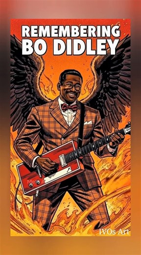 ❤️ Remembering BO DIDLEY ❤️ He left FOREVER This Day but 18 Years ago 🌻