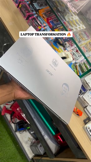 Laptop skin | Mobile skin | Camera skin | Console skin on Instagram: "Men can’t decorate ahh reel 🙏🏾 [laptop skins , Chennai laptop skins, amma laptop skin, government laptop skins, amma laptop sticker]"