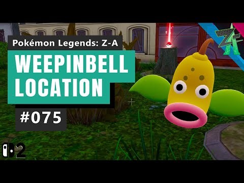 How to Get Weepinbell in Pokemon Legends Z-A