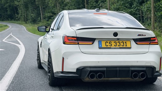 BMW M3 CS acceleration is seriously intense