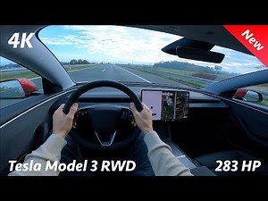 Tesla Model 3 RWD 2024 - POV Test Drive & FULL Review in 4K (Highland)