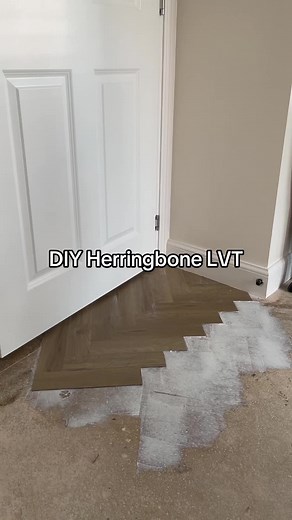 DIY Herringbone LVT Installation: Saving Money and Adding Style to Your Home