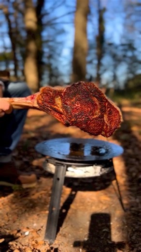 Here's Steak 101 by @themattdad to give your 2024 a culinary boost! ” Buy a good quality steak. Season heavenly with MaD Seasoning all over, sides included. Build a hot fire or just get your skillet screaming hot. Sear steak on one side for 4 minutes. If it is super thick. I always start in the fat side first. Turn steak sear other side four minutes. Only on this side we add pads of butter, crushed cloves of garlic still in skin and fresh sprigs of herbs. Then we baste. During the cooking proces