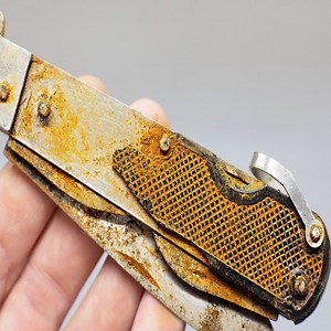 50K views · 327 reactions | Restoring Rusty old Hunting Pocket Knife 70s | DIY & Crafts | Facebook
