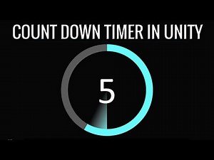 Count Down Timer In Unity C# Easy Tutorial In Urdu/Hindi
