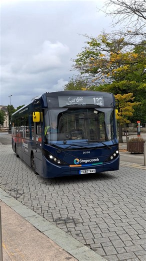 Stagecoach South Wales 26198 on the 132 to Cardiff #stagecoachbus #buses
