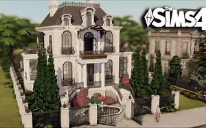 【网盘】玫瑰园 ROSE ESTATE _ The Sims 4 Speed build