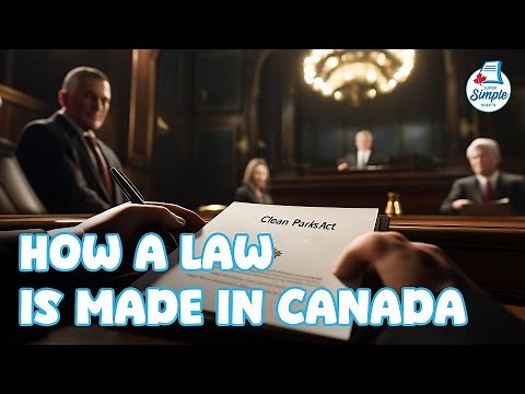 How a Law is Made in Canada | Explained for Students Step-by-Step! | Social Studies Lesson