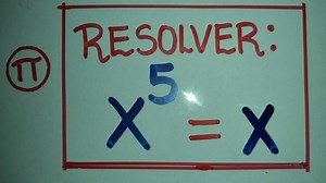 #Ecuaciones ✅Encontramos paso a paso las cinco raíces de esta Ecuación elemental de quinto grado. Matemáticas y Ciencias © 2023 | Matemáticas y Ciencias
