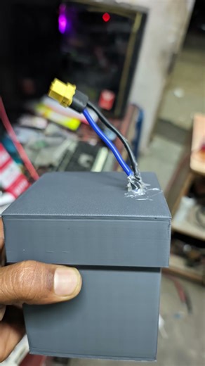 lifepo4 battery 12v 6ah with 3D printer box - container