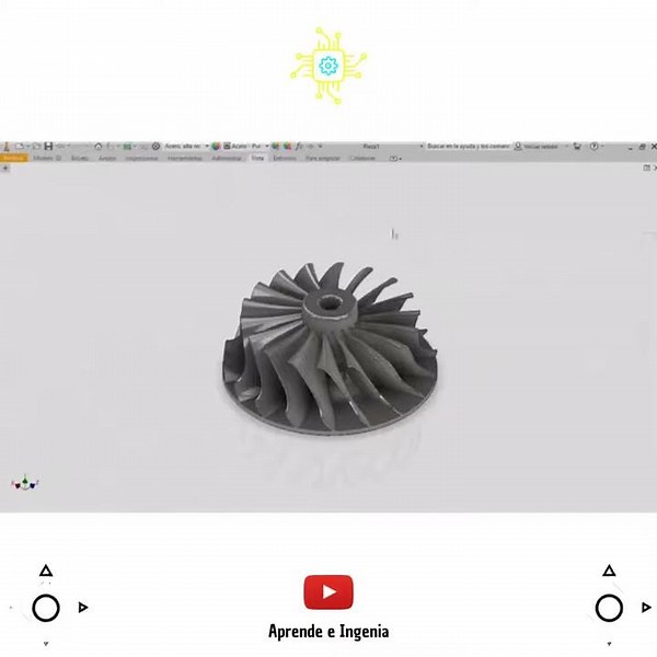 Autodesk Inventor 2020 - Propela de Turbo