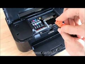 Canon Pixma IP4950: How to set up and install ink cartridges