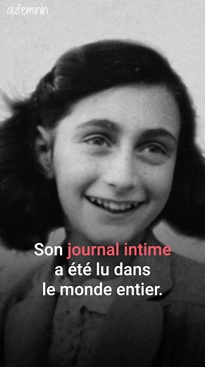 118K views · 2.7K reactions | Avec la publication de son journal intime, elle est devenue le symbole des victimes la Shoah. Anne Frank aurait eu aujourd'hui 90 ans. Voici son histoire | Aufeminin | Facebook