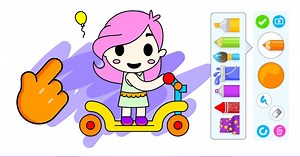Download & Play Kids Coloring Book: Painting Games For Toddler on PC & Mac (Emulator)