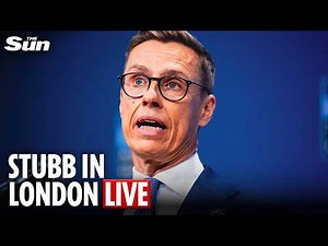 LIVE: Finland's President Alexander Stubb speaks at Chatham House