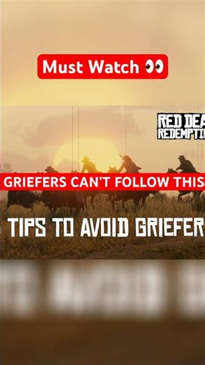 Red Dead Online: The Easiest Way to Avoid Griefers (Pro Trick)