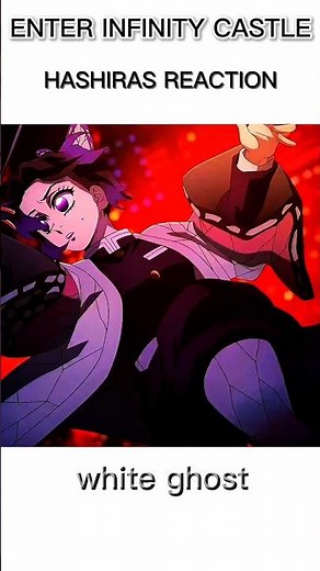 demonslayer hashiras zenitsu and Inosuke reaction in infinitycastle #anime #animeshorts #demonslayer