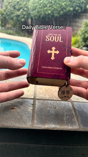 💖 Handcrafted with purpose, filled with His promises. The Wooden Bible Verse Box brings peace, hope, and love into your daily life — one verse at a time. ✨ | God Is Above