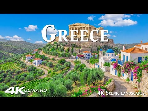 Greece 4K | Timeless Mediterranean Calm – White Villages, Blue Seas & Soft Light