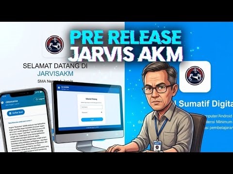 Aplikasi Ujian dengan Berbagai Tipe Soal (Prerelease JarvisAKM)