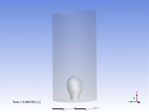 fluent 气泡上升的案例