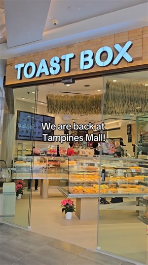 We are back at Tampines Mall with new items and refreshed look! ✨ Grab a kaki for the perfect Teh time here 🫶🏻 #TampinesMall #Reopening #ToastBox #ToastBoxSG | Toast Box Singapore