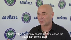 Andre Agassi talks about his Wimbledon tournament favourites