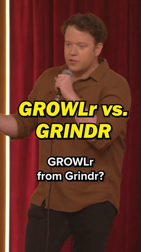 Crowd Control on Instagram: "This is on you, Brennan 📱 ▶️ Watch the full Crowd Control episode on Dropout.tv #crowdcontrol #dropout #crowdwork #brennanleemulligan #growlr"