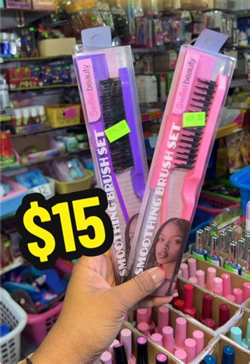 3 pc brush set $15 📍Point Fortin main road 2 buildings after license office on the left (opposite Guava road) *NO DELIVERY* #brushes #pointfortin #giftideas #viral