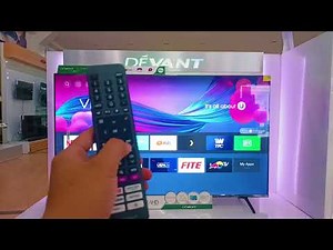 HOW TO SETUP 4K SMART TV DEVANT from factory default | smart tv for home