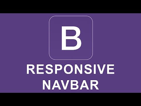 Bootstrap 4 Tutorial 40 - Responsive Navbar