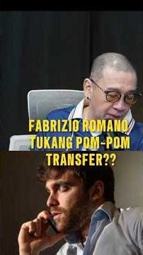 FABRIZIO ROMANO TUKANG POM-POM PEMAIN???