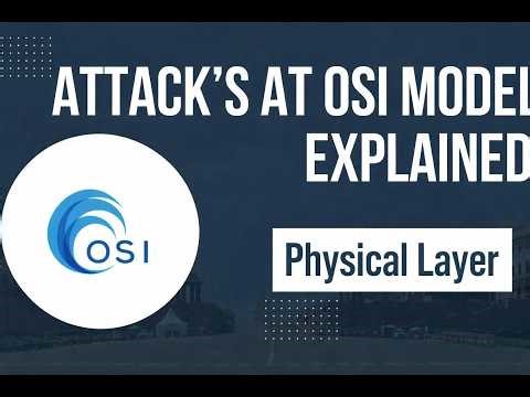 OSI Layer Attack and Preventive Controls | Physical Layer
