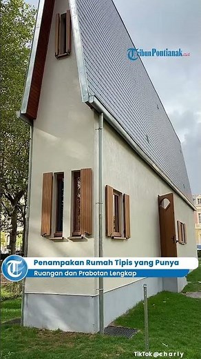 Penampakan Rumah Tipis yang Punya Ruangan dan Prabotan Lengkap #shots #arsitektur #rumahminimalis
